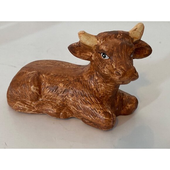 Nativity Ceramic  Jesus Mary Joseph Wise Men Cow Camel Sheep Religious - Picture 12 of 16